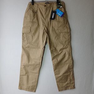 NEW CQR Gear Tactical Pants Khaki Size 32x32 Pockets Cargo Outdoor #780